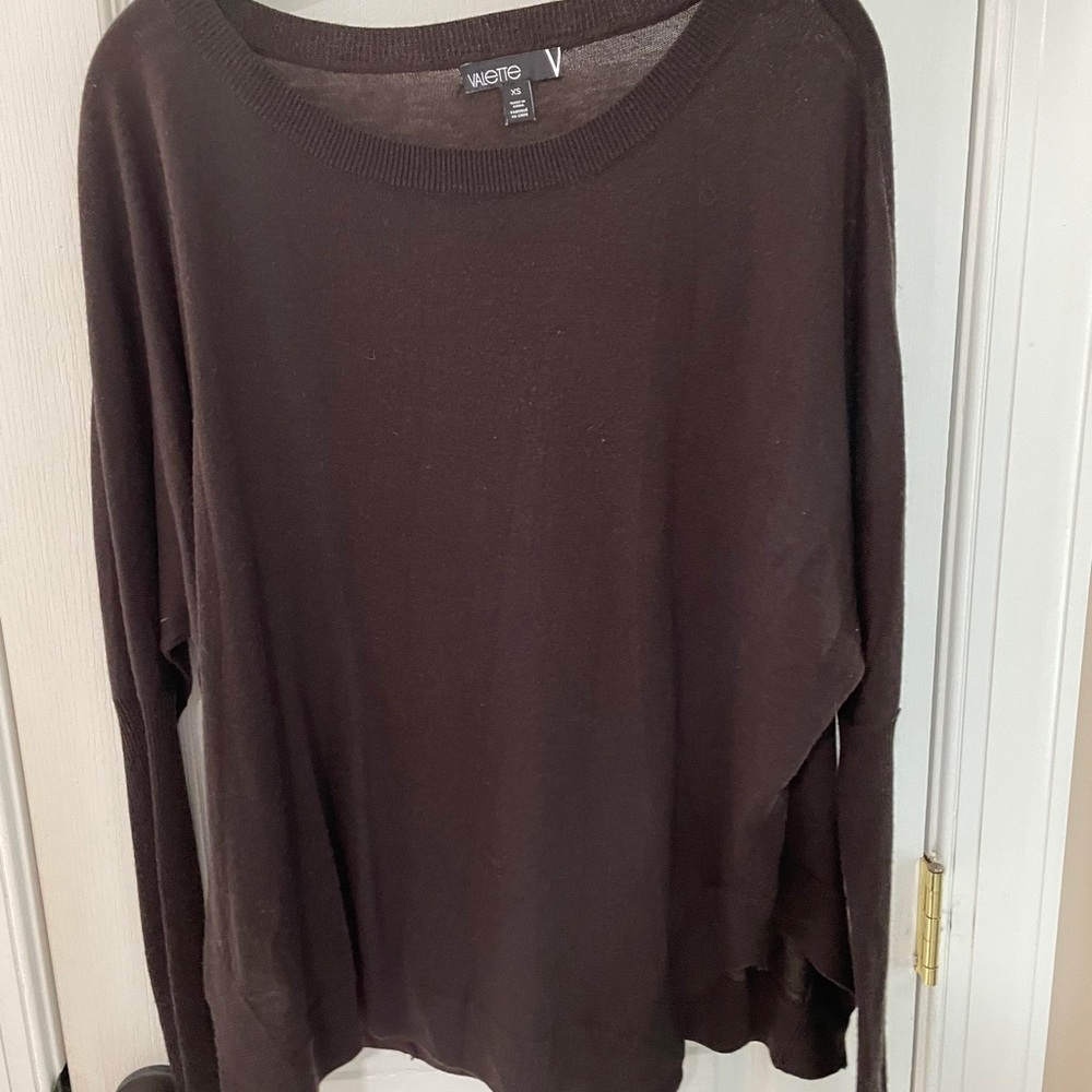 Dolman sleeve sweater